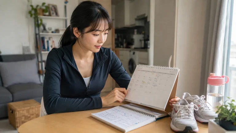 걷기로 허벅지 살 빼기 안내 사진
